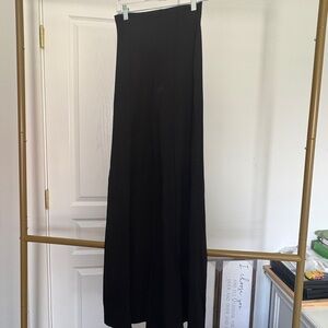 Elegant Black Maxi Skirt